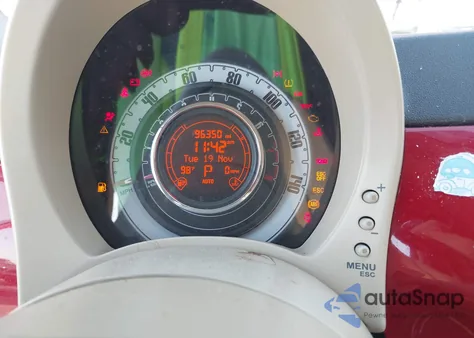 2012 Fiat 500 Pop из США, поврежденный, VIN 3C3CFFAR2CT360636